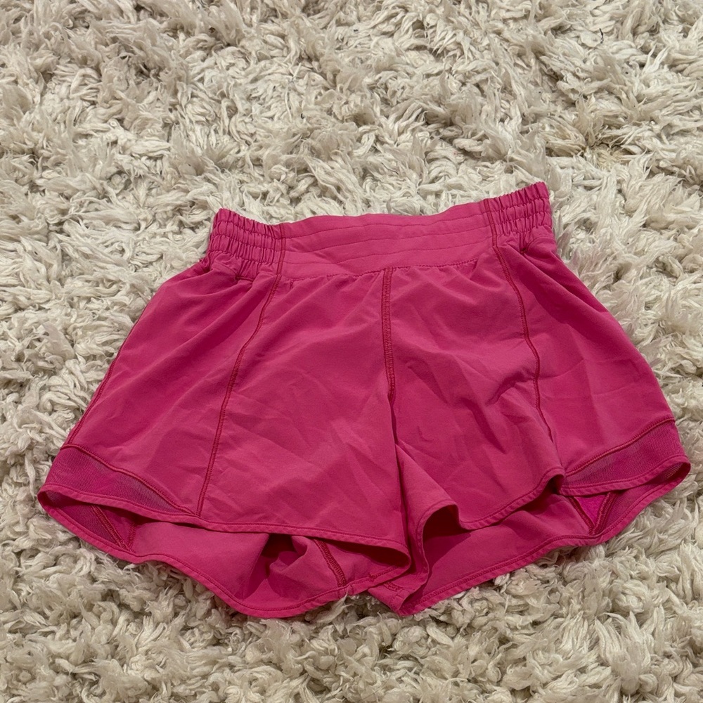 Lululemon Women's Pink Hotty Hot shorts